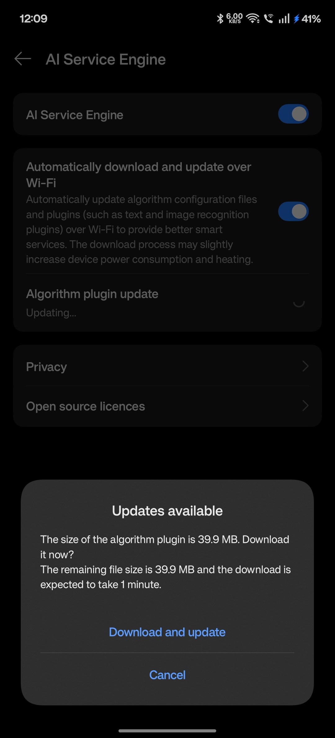 How to Update Android services and Oneplus AI services on your phone.