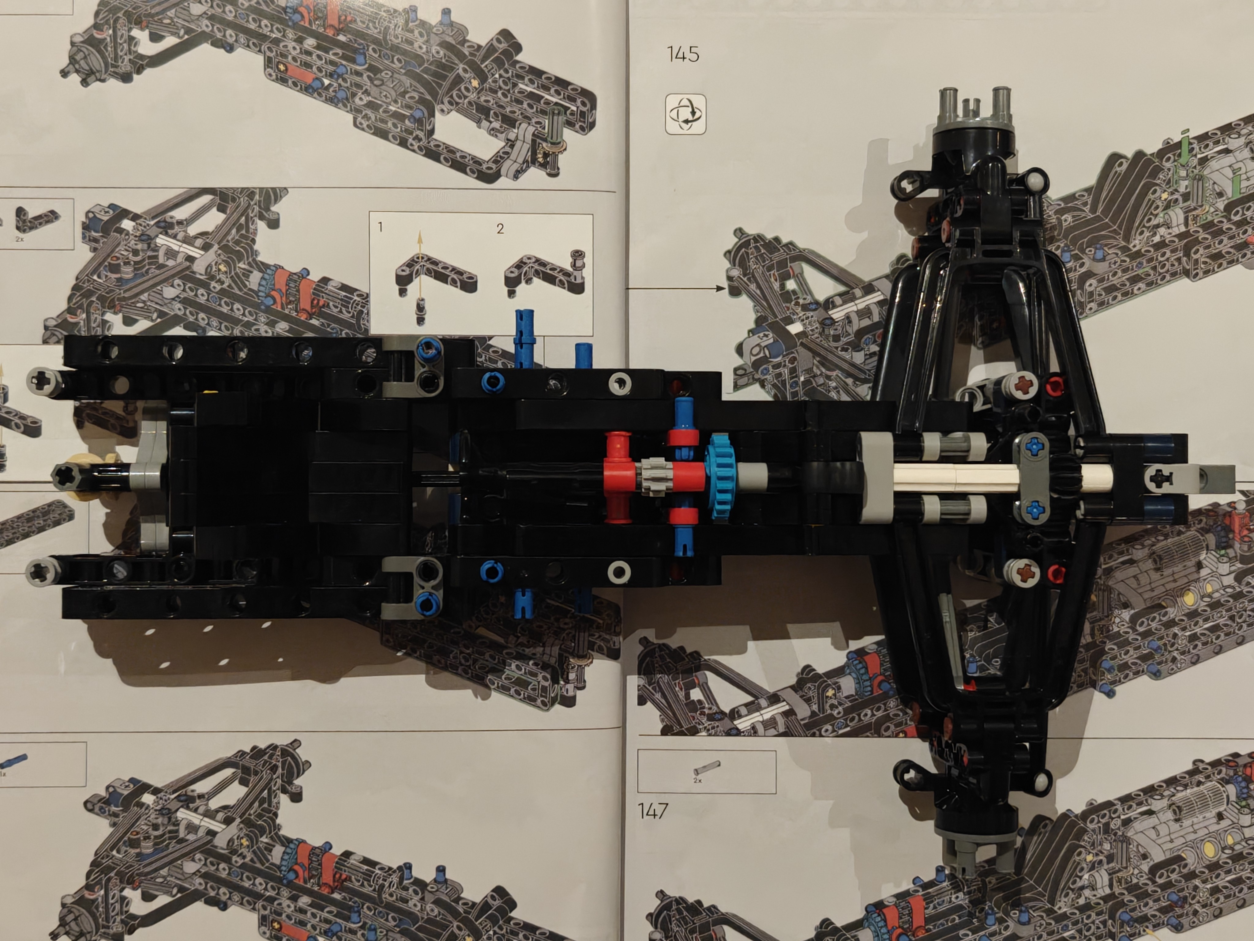 Lego Rb27 Engine Saturday was a great day for some LEGO building. Some music