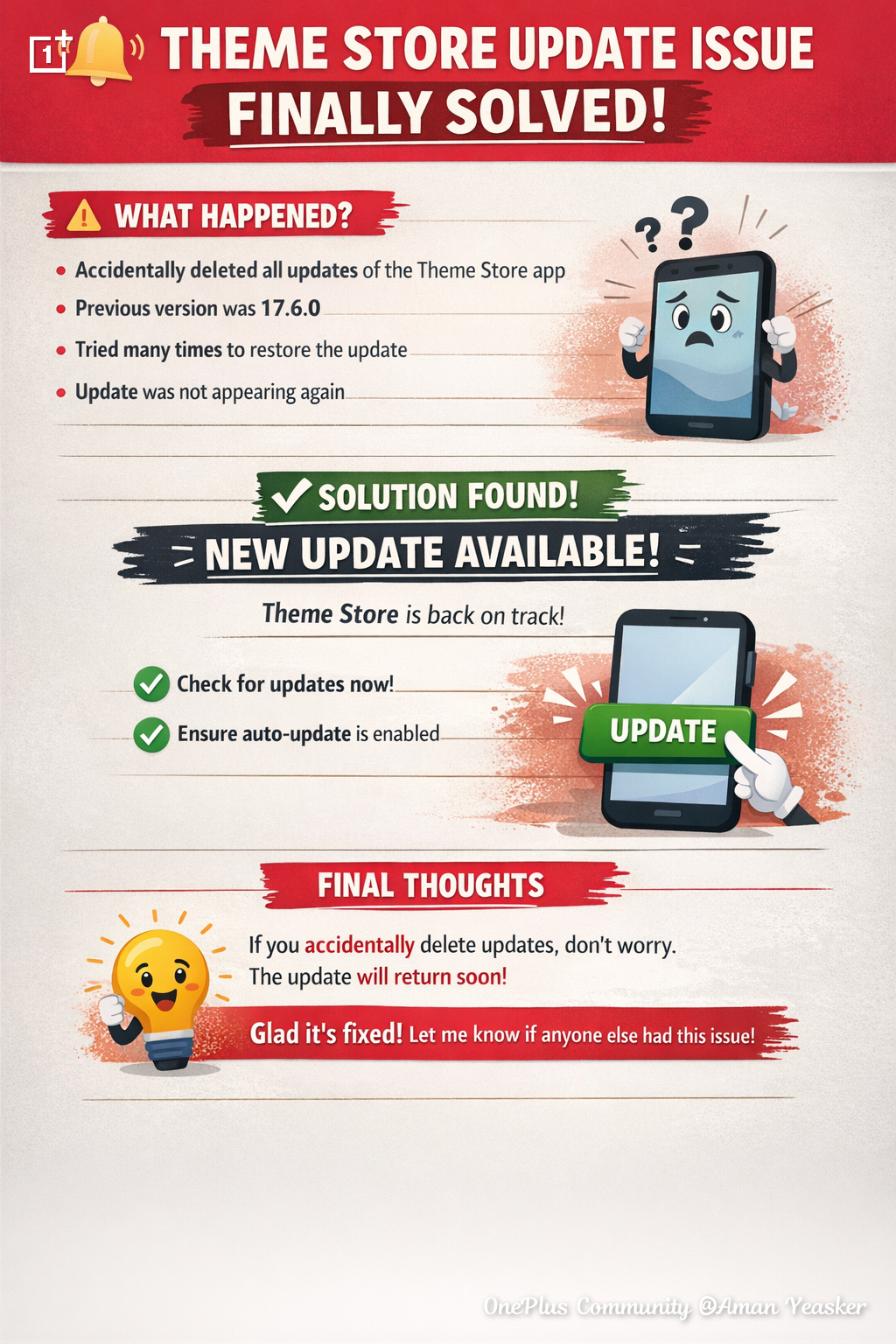 🔔 Theme Store Update Issue – Finally Solved!