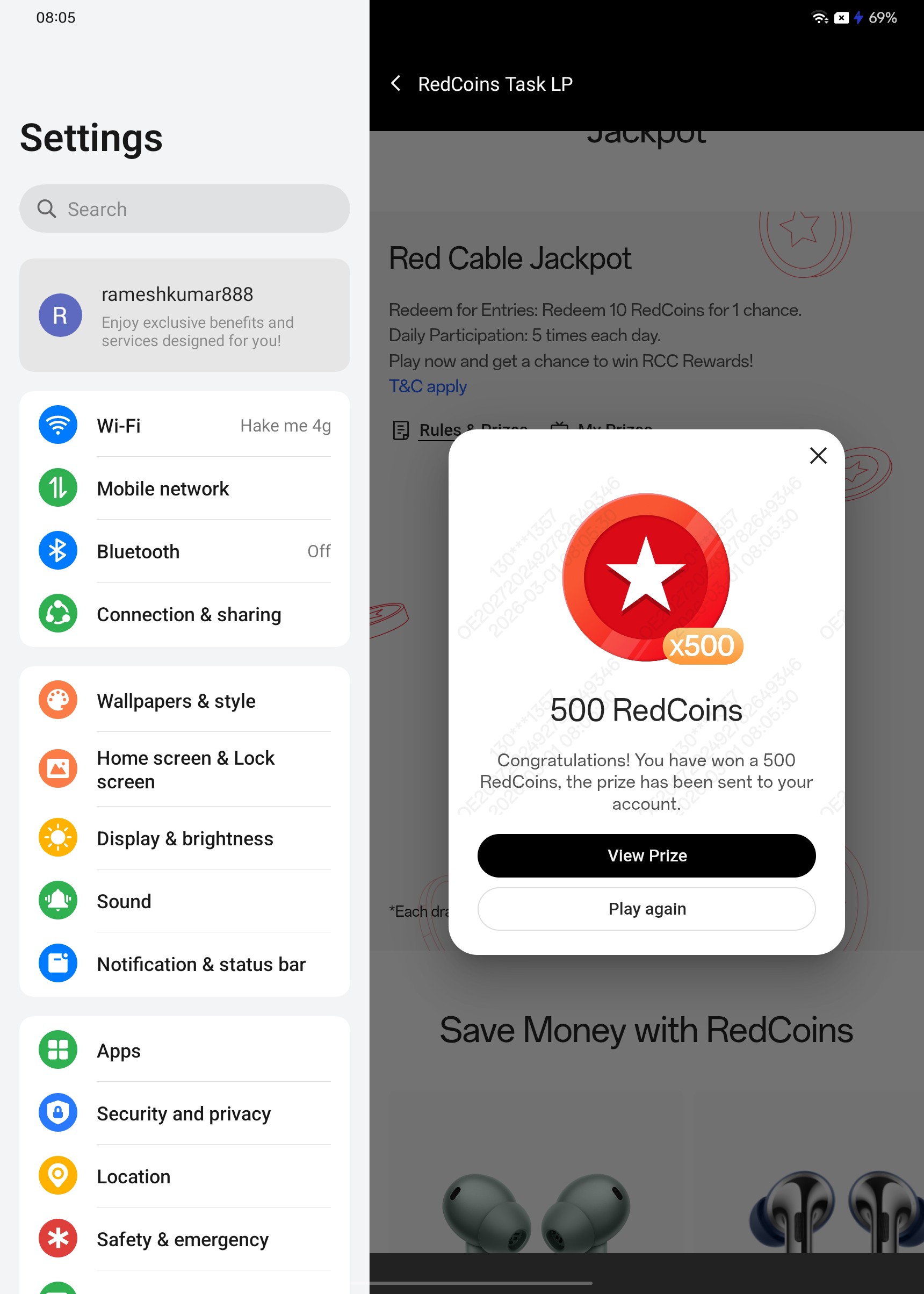 Happy Rbcs I just scored 700 RedCoins from the RCC Exclusive Birthday G