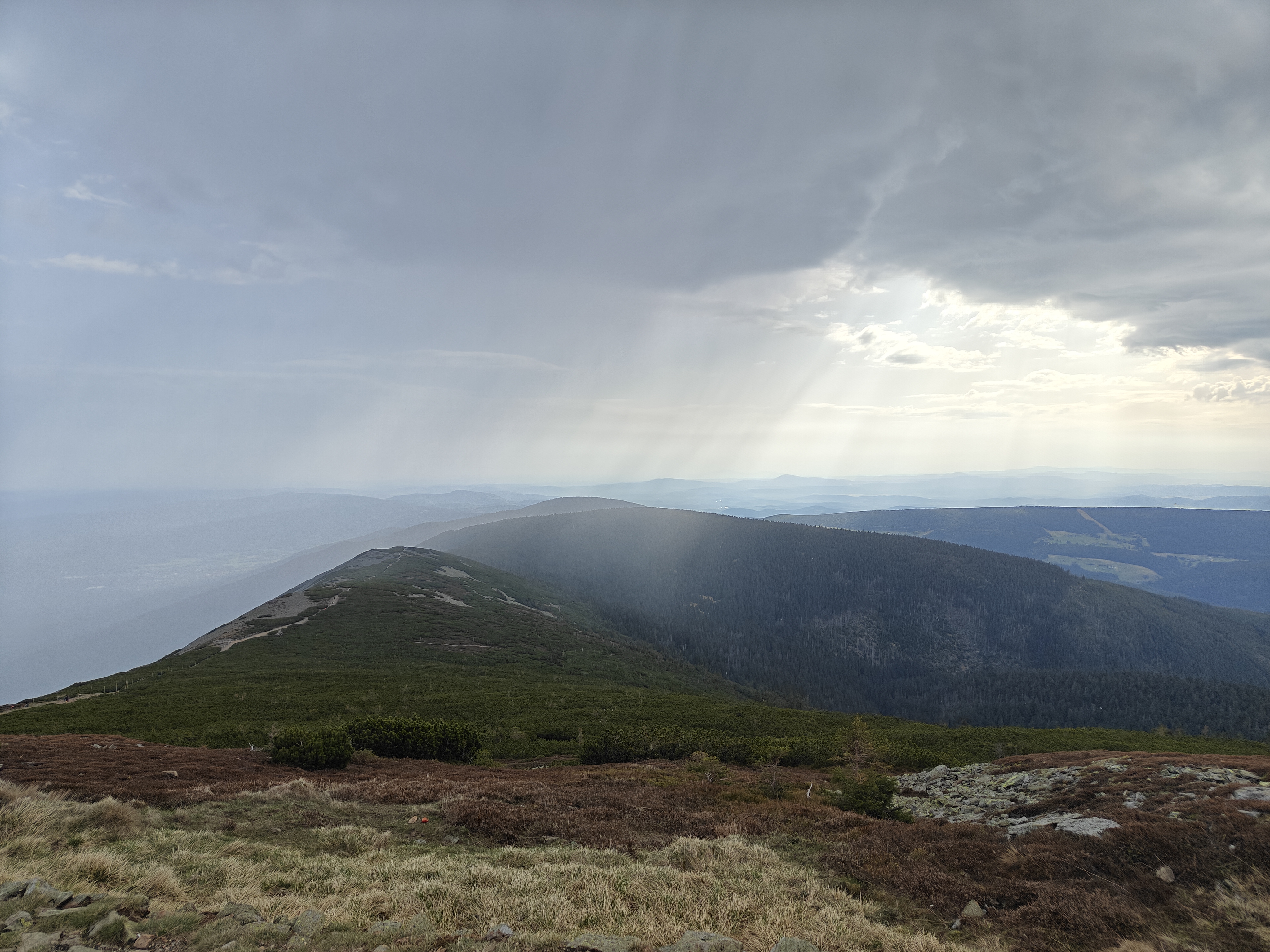 It's unbelievable how quickly the weather can change on high