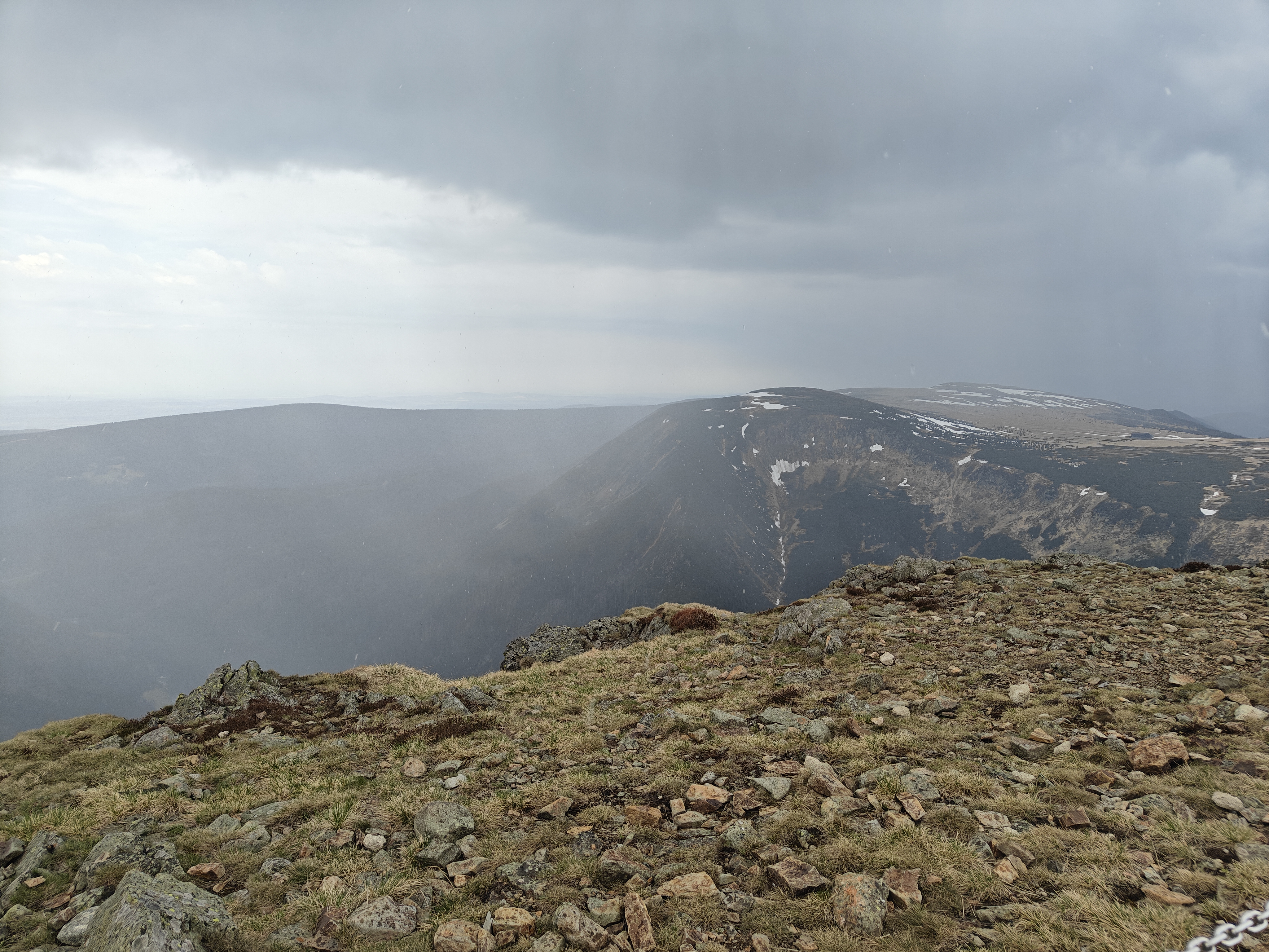 It's unbelievable how quickly the weather can change on high