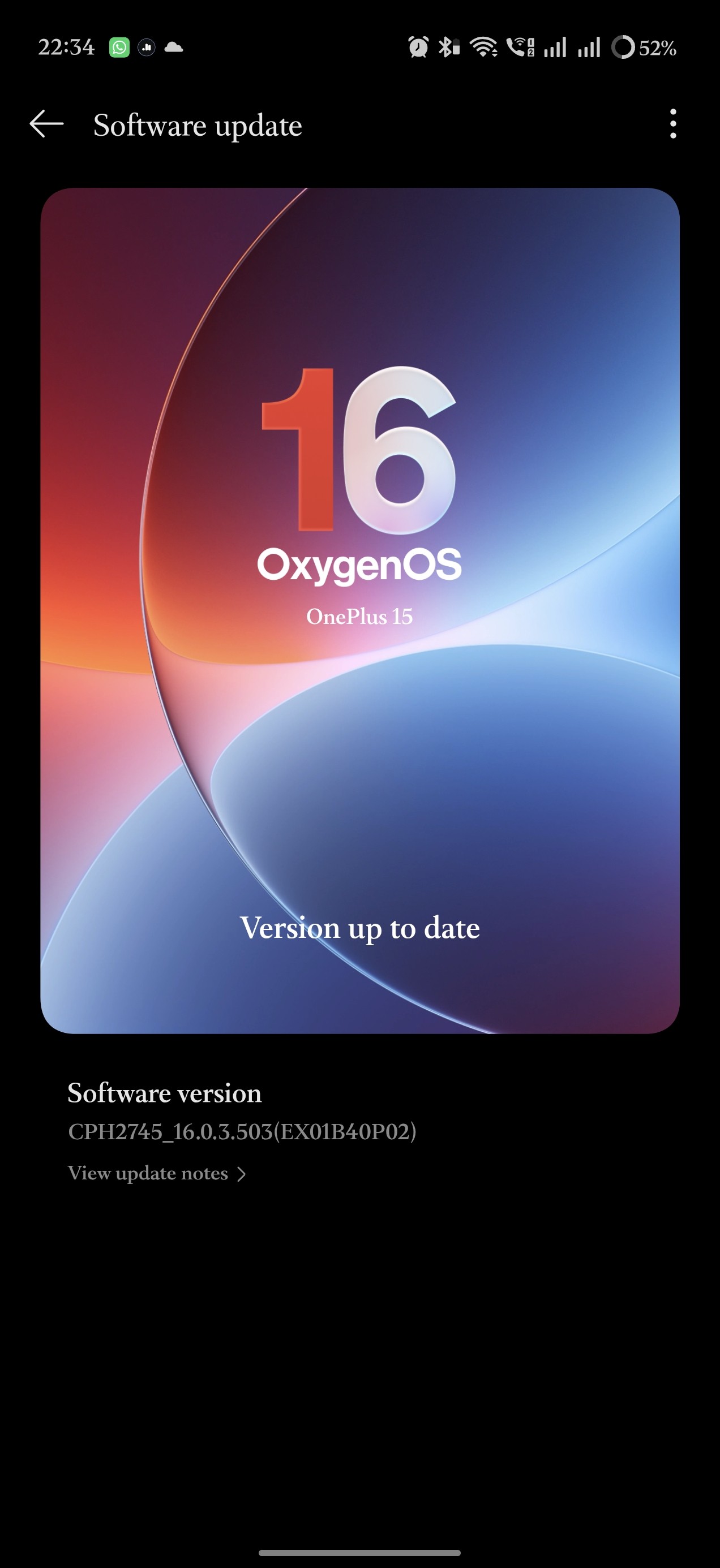 OxygenOS 16.0.5.700 for the OnePlus 15 [EU/GLO ADDED]