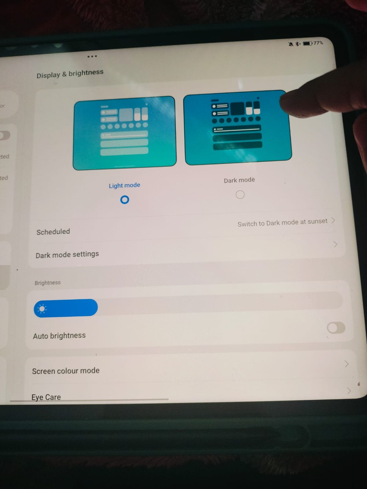 [SOLVED] After recent update, Display & Brightness section feels ...