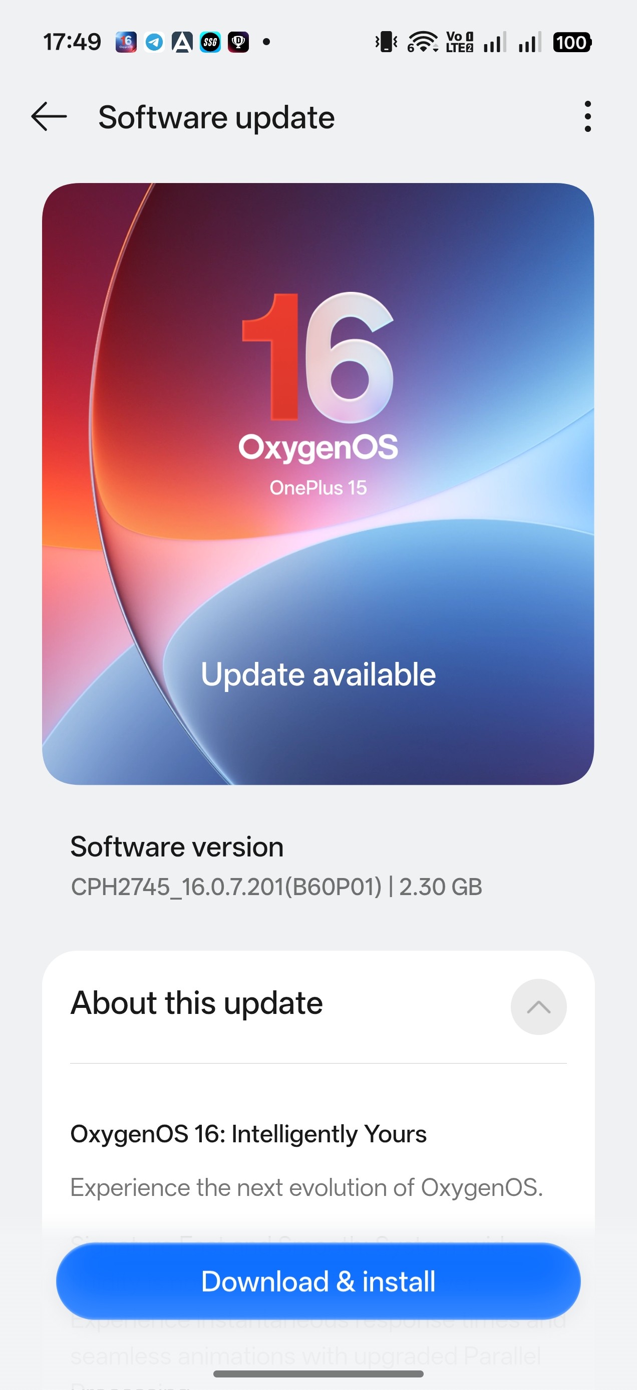 OxygenOS 16.0.7.201 for the OnePlus 15 [EU ADDED]