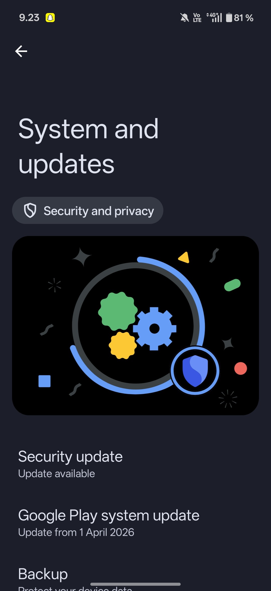 Update question