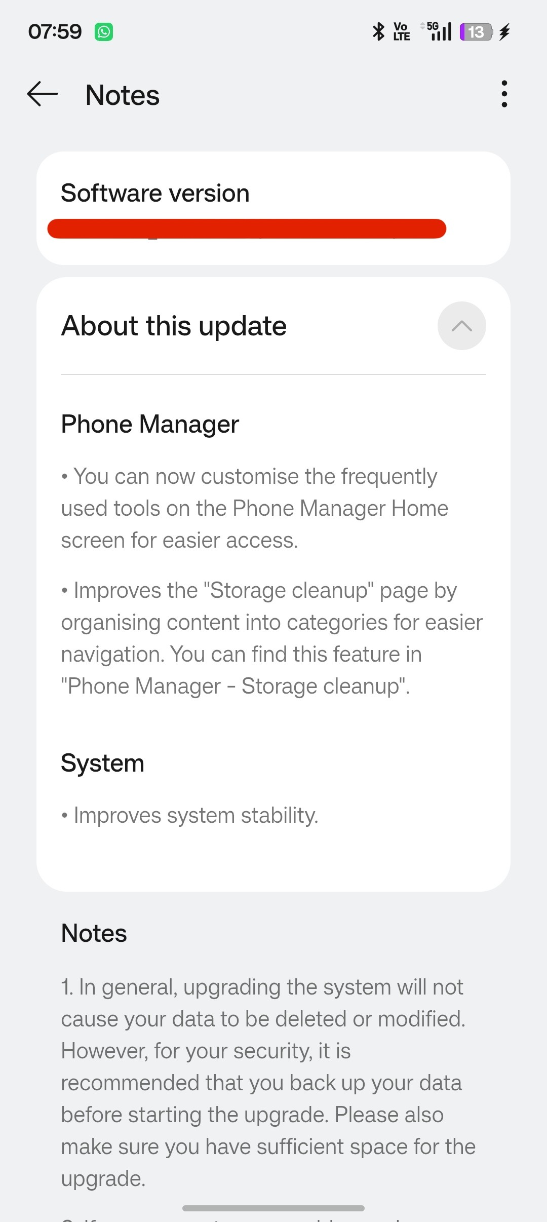 Battery drain issue after latest update (CPH2613_16.0.5.1001
