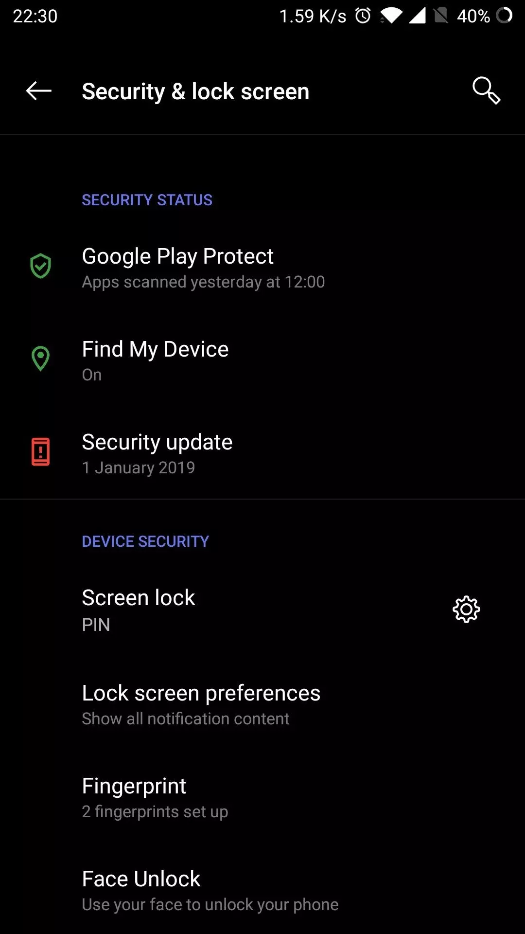 [CLOSED] Outdated Security Patch