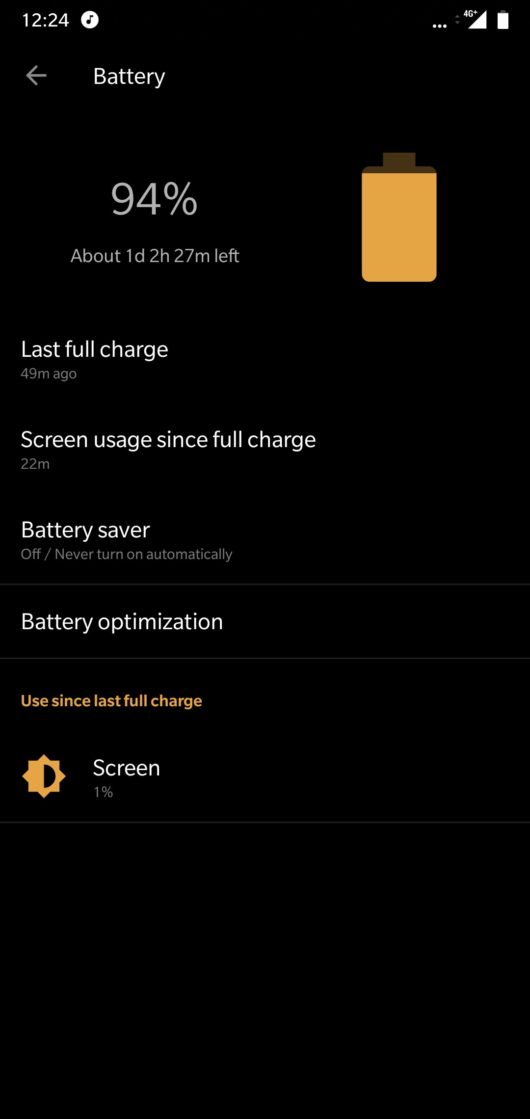 Portrait lock isn't reset to how it was after battery saver switched off