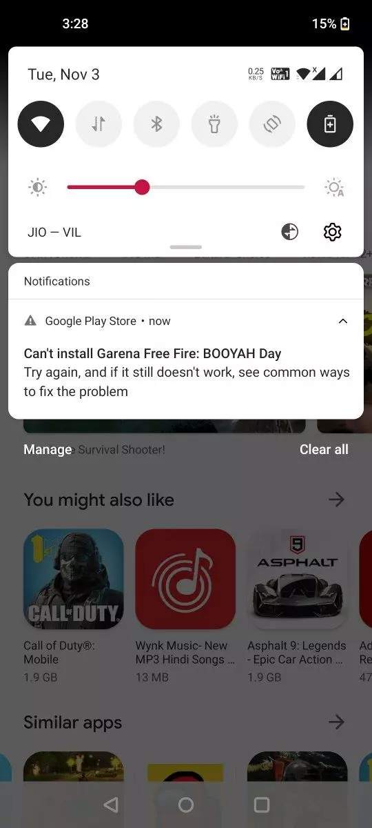 App cannot be installed from play store