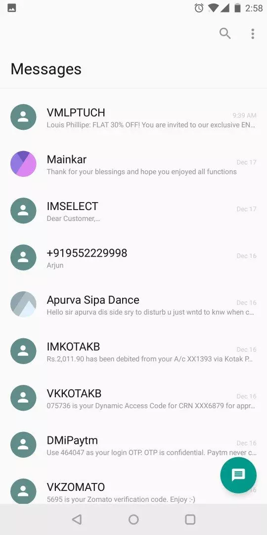 Wasted Android App Wasted Space UI bugs old settings app