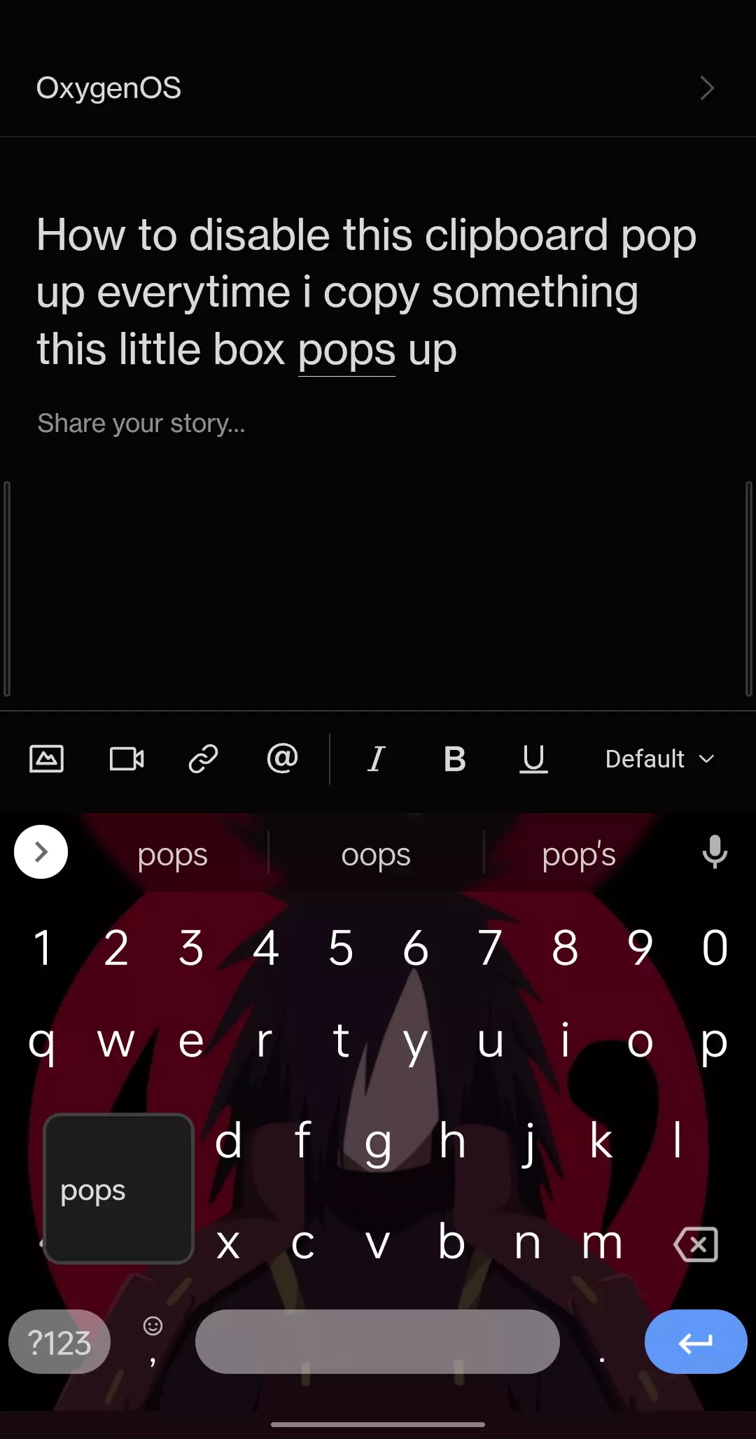 How to disable this clipboard pop up everytime i copy something this ...