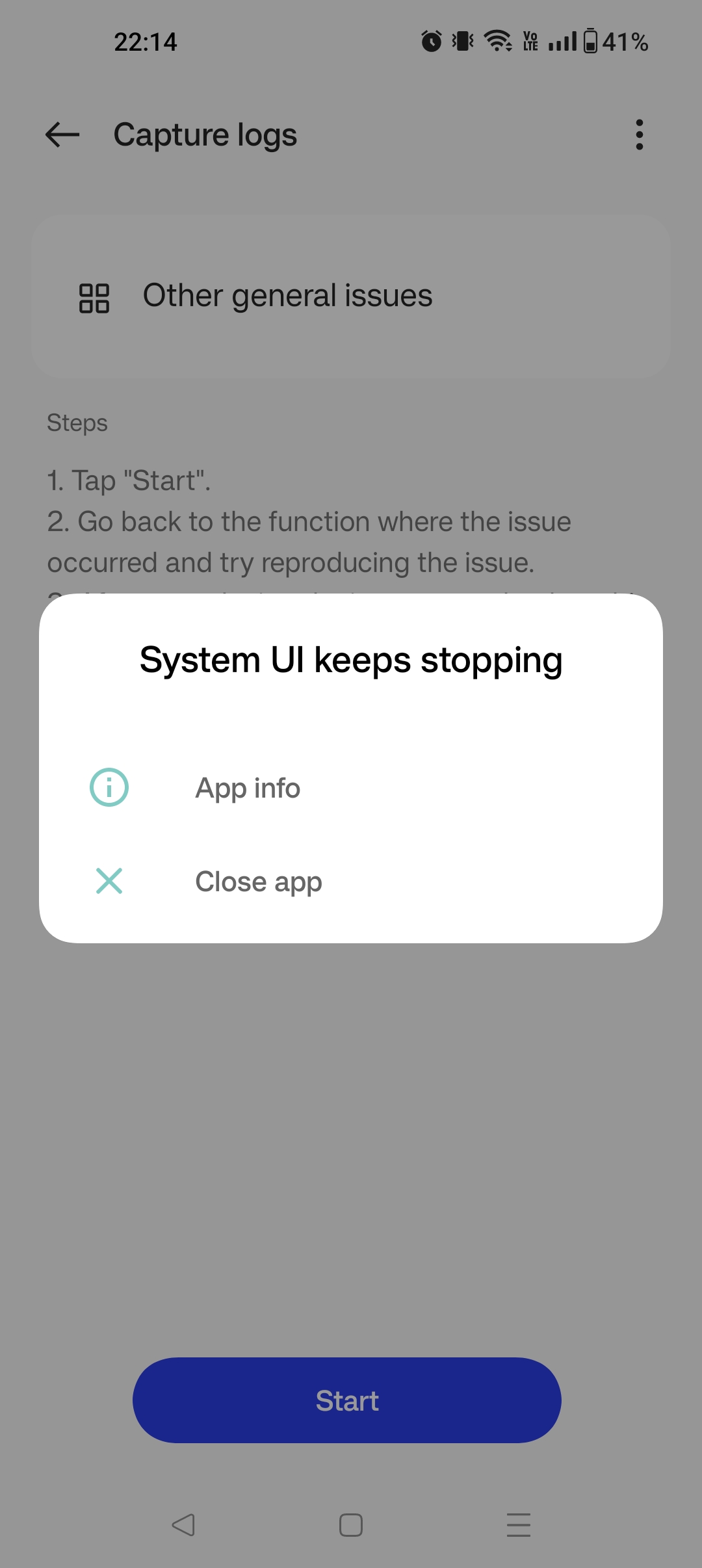 My Oneplus 9 updated recently and now the System UI crashes