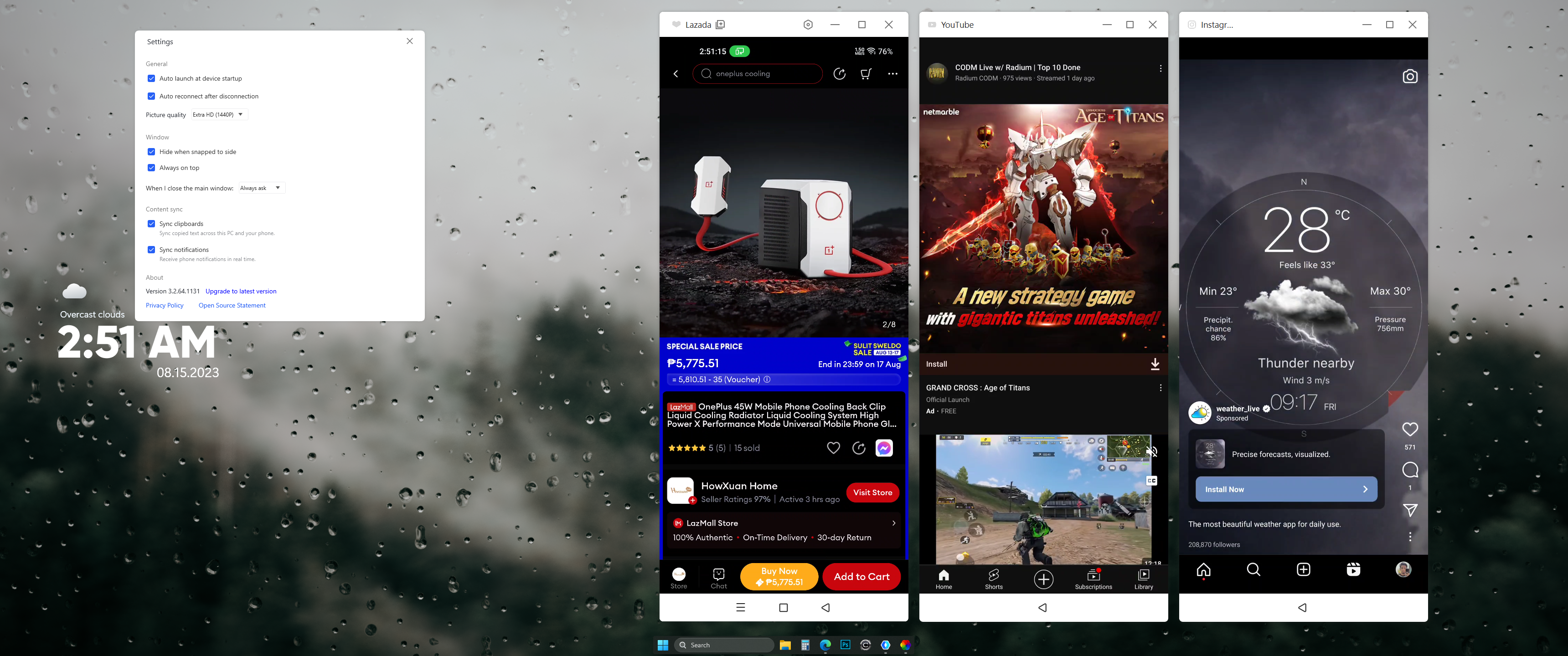 Multi Screen Connect Apps Issue with multi screen connect