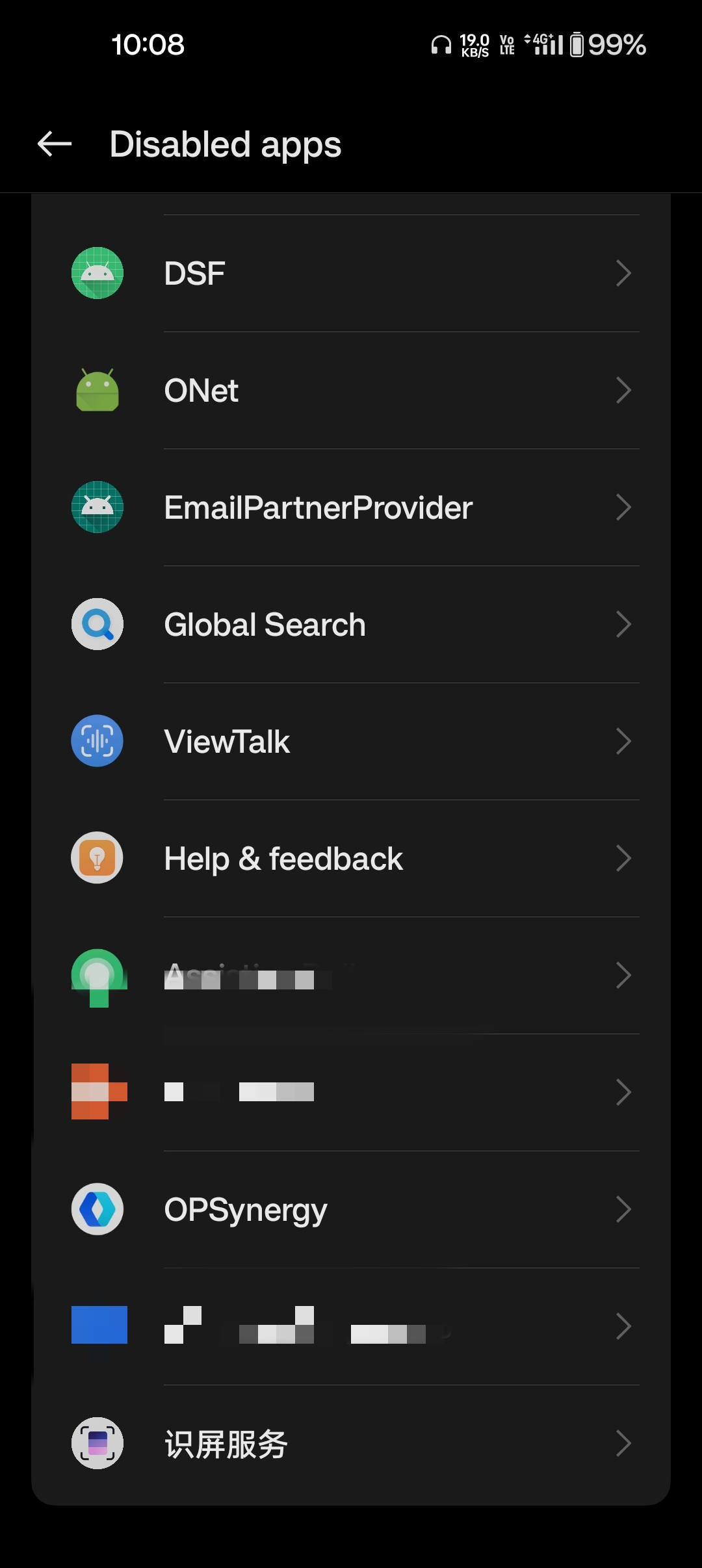 Color OS Apps installed on Oxygen 14 on OnePlus 11