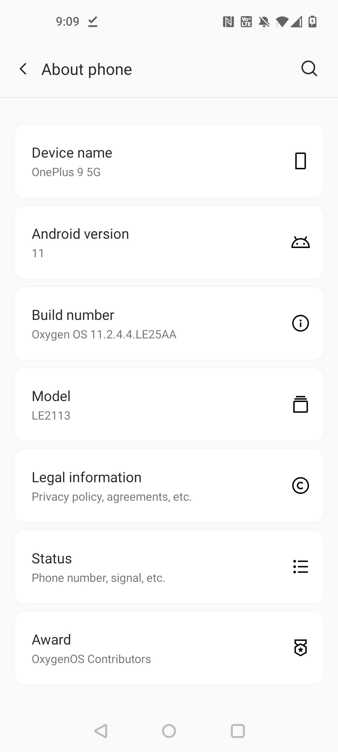 Can't update OnePlus 9