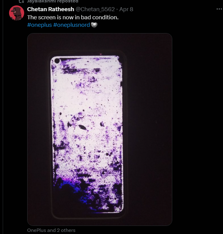 Purple Screen On Samsung Phone