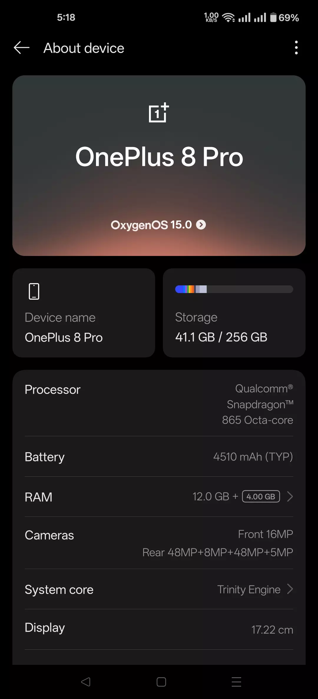 OxygenOS 15 for Oneplus 8 / 8 pro By Bruce Teng