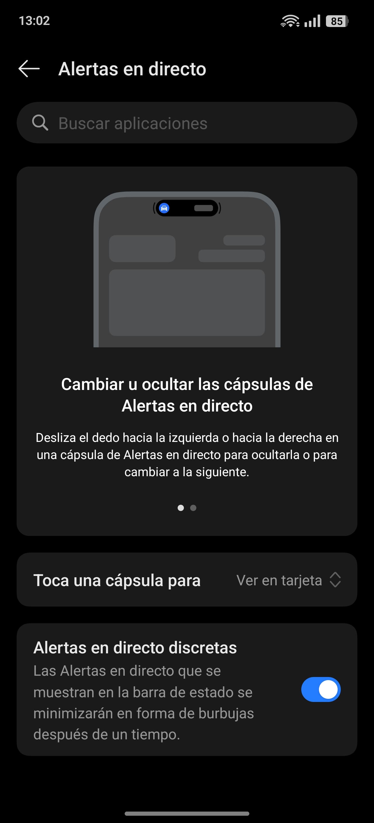 Live alerts / Dynamic Island type (solved)