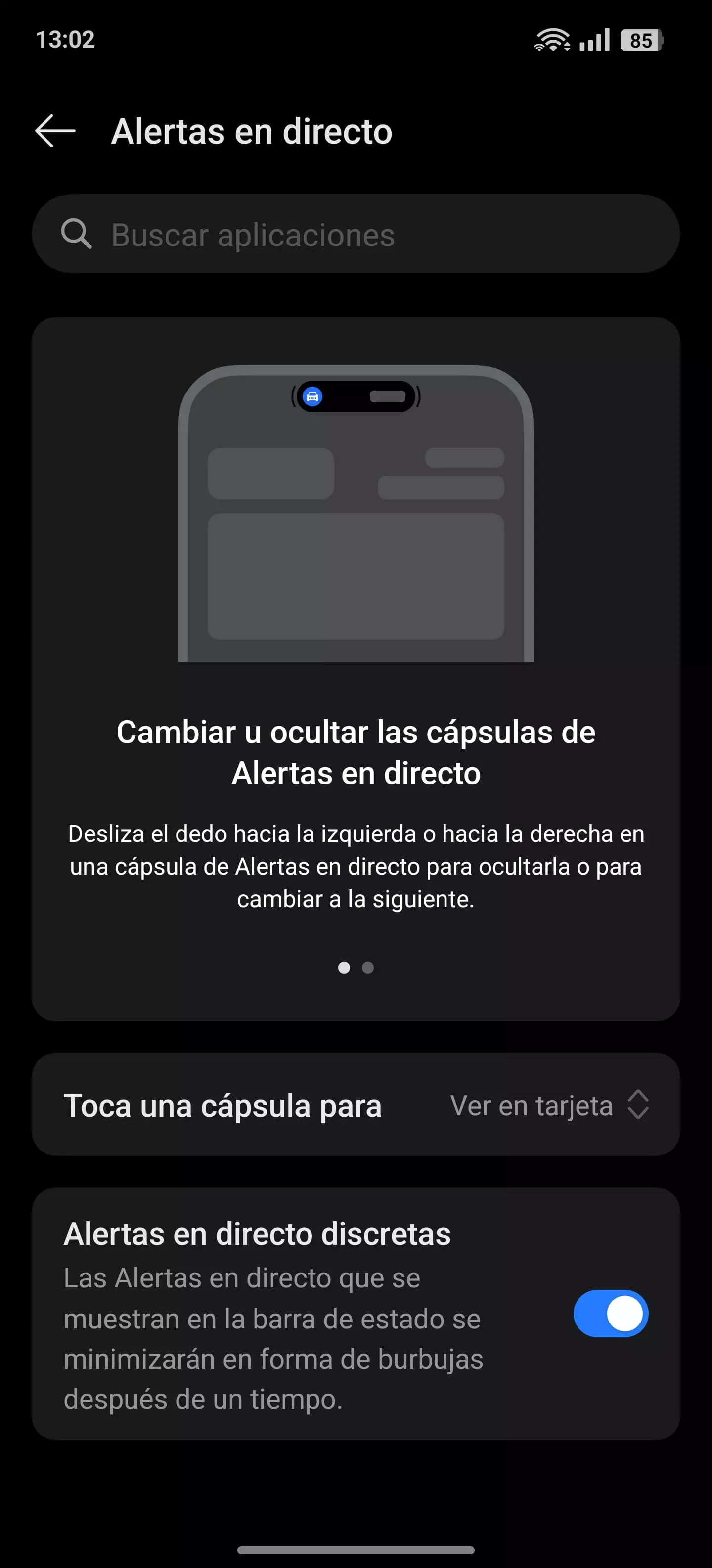 Live alerts / Dynamic Island type (solved)