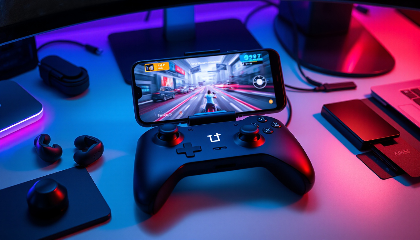 Mobile Tech Setup Ultimate Mobile Gaming Setup Using OnePlus (With an Anime Twist!)
