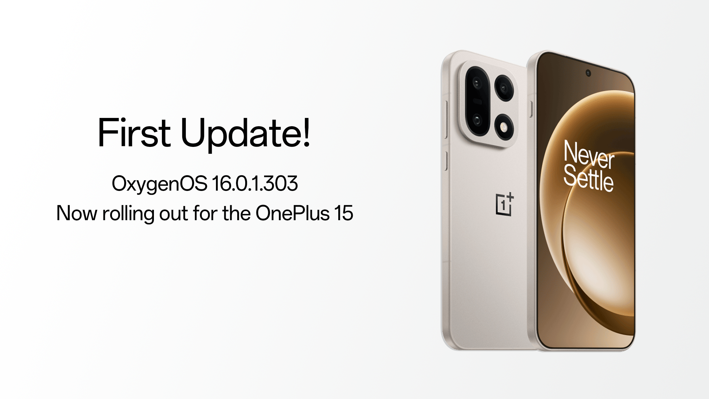 OxygenOS 16.0.1.303 for the OnePlus 15 [EU ADDED]