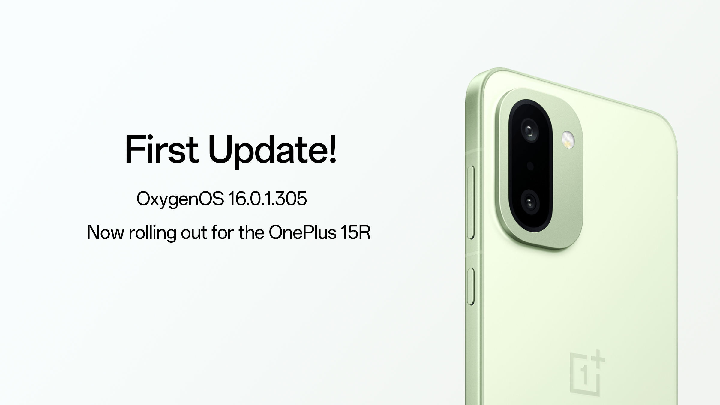 OxygenOS 16.0.1.305 for the OnePlus 15R [IN]